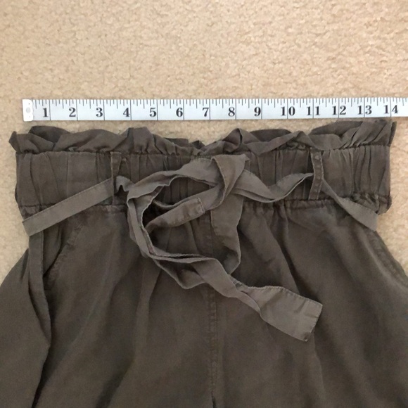 Thread & Supply olive green paper bag waist pants - Picture 8 of 9